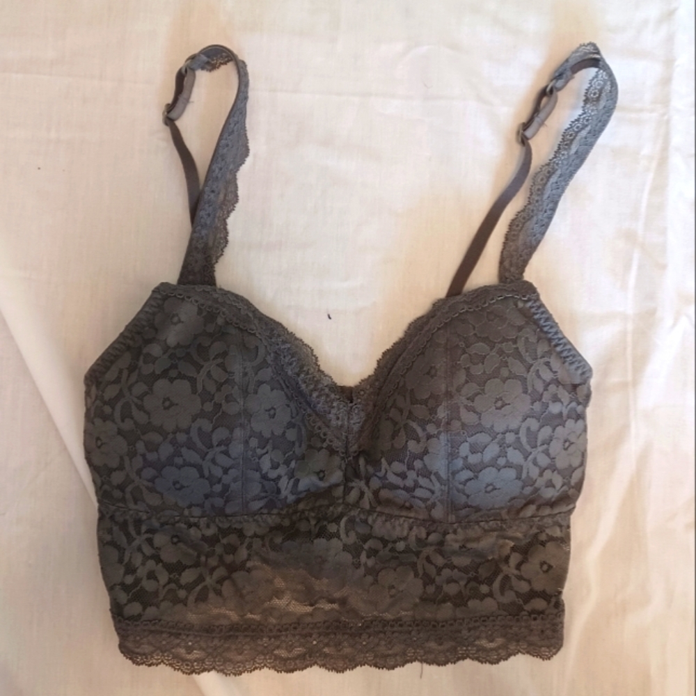 Gilly Hicks Grey Bralette